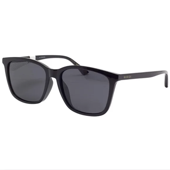 NEW GUCCI CAT-EYE SUNGLASSES GG0404SA 001 BLACK GUCCI EYEWEAR - Picture 5 of 8